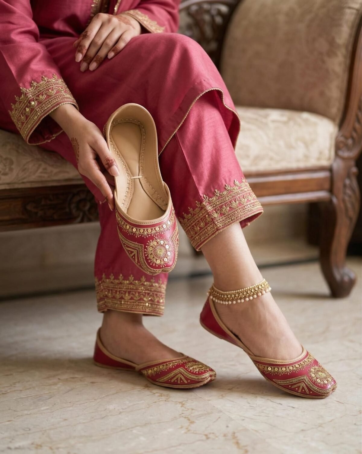 Zeenat (Deep Rose Pink) - Image 3