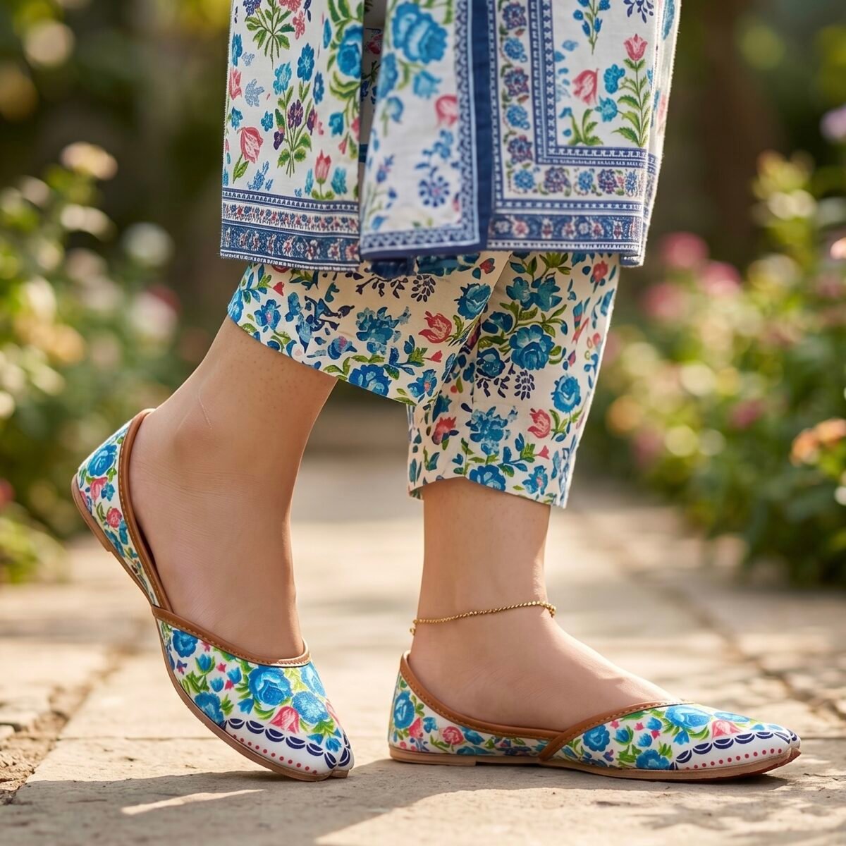 Gul-e-Feroza (Azure Floral) - Image 2