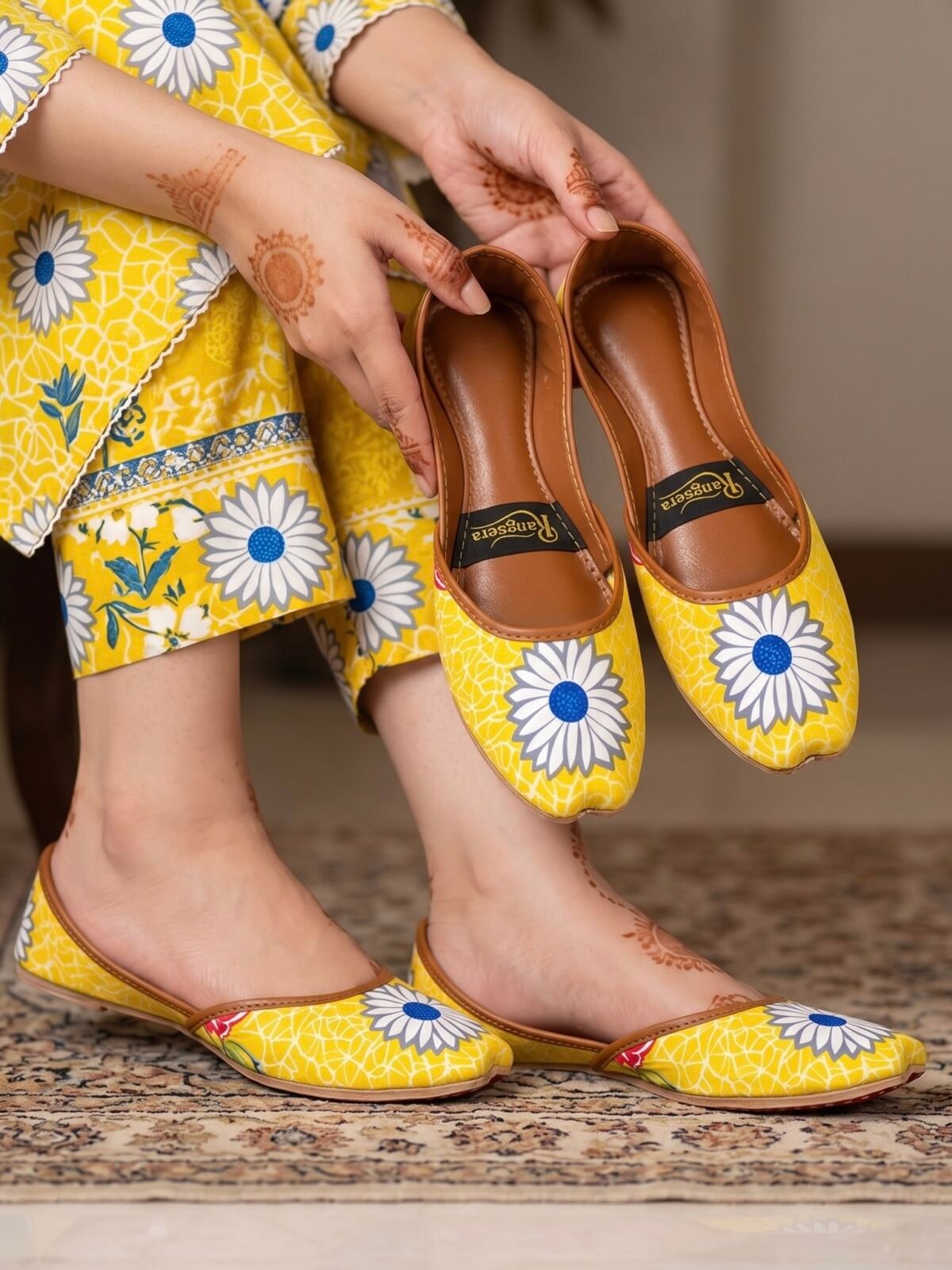 Gul-e-Zard (Sunflower Yellow) - Image 1